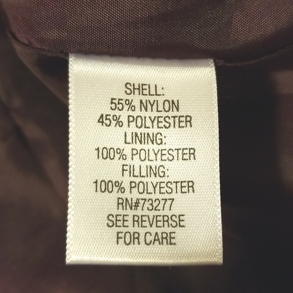 Croft&Barrow women's size M eggplant purple quilted lined puffer jacket - Picture 6 of 7